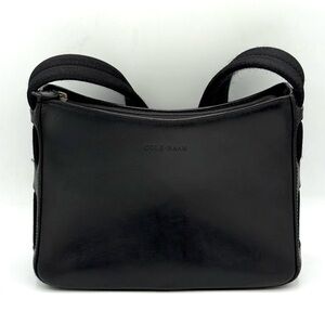 Cole Haan Black Leather Shoulder Bag